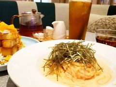 明太子义大利麵-Dazzling Cafe 蜜糖吐司专卖店