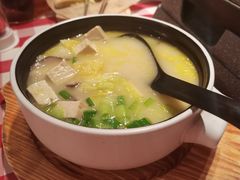 鸡汤小白菜炖豆腐-西贝(上海我格广场店)