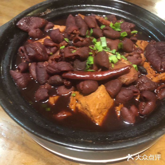 老西门·常州菜(新区店)肠肠豆腐煲图片