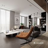 装修分享｜120㎡现代公寓，简洁大气，不失高级感[调皮]