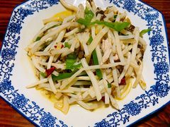 太湖芦苇根炒肉丝-呼吸森林·生态农庄农家乐私房菜