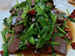 韭菜炒猪血-石饮红星包子(中山路店)
