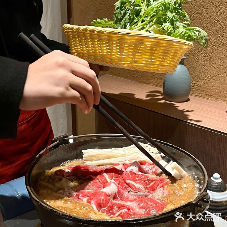 今天份的快乐是寿喜烧给的❗