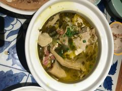 雪菜炖豆腐-绿茶餐厅(布吉万象汇店)