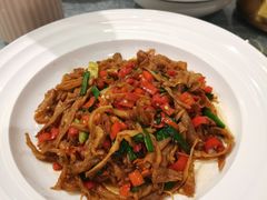 鸭掌筯炒鹅肠-老灶屋(金侨城店)