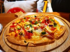 美式培根披萨-MANCAT 漫猫咖啡(施湾三路店)