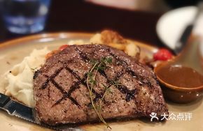 Grilled M3 Angus Ribeye Steak