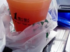葡萄柚绿茶-1点点(芦潮港店)