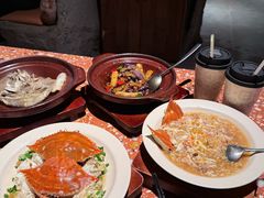 啫鸦片鱼头煲-涌煲记·蟹煲·砂锅海鲜·煲出宁波味(天一旗舰店)