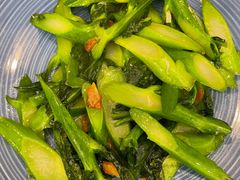 咸鱼炒芥兰-得丘礼享谷·玉兰苑