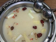 光阴锅（清汤）-快乐小羊·内蒙牛羊肉火锅(流花中心店)