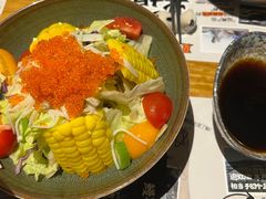 田园沙拉配和风汁-鳗事鱼意·活鳗現烤专门店(富力海珠城店)