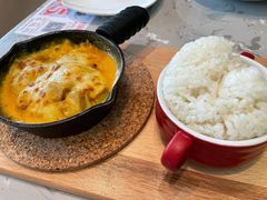 葡式咖喱芝士焗鸡肉饭-必胜客(银盆路店)