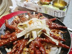 铁板辣鸡爪-妥妥烤肉料理(昙华林店)