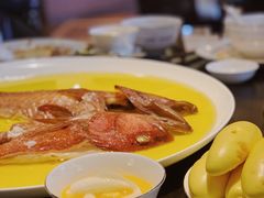 鸡油蒸风干东星斑-甄御•海鲜新青岛菜(麦岛店)