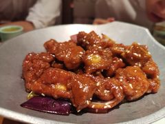 蒜香蜜汁排骨-绿茶餐厅(布吉万象汇店)