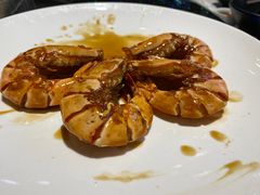 秘制干煎大虾-味可道美食坊(福基路店)