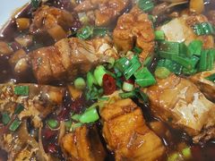 红烧鲳鱼面疙瘩-合家小菜餐馆(新诚花苑店)