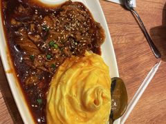 照烧肥牛蛋包饭-玛格萝妮比萨屋(四平店)