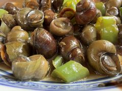 酱爆螺丝-芦茨金富饭庄·25年老字号·专做稻草鸡