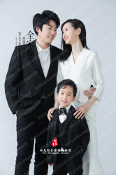 -时光纪亲子全家福照相馆(静安店母女写真父母纪念照)