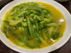 茄子毛豆-新虹楼饭庄(崇明陈家镇店)