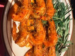 西班牙蒜香油爆虾-ZAFFERANO西班牙海鲜饭(上海首店)