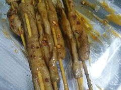 烤鸭肠-勃利地摊·勃立小串烧烤