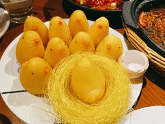 先有鸡还是先有蛋-时光乌托邦空中花园餐厅川味·融合菜(幸福广场店)