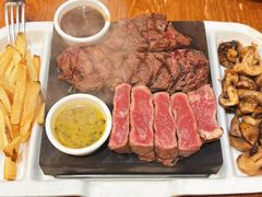 西冷牛扒拼羊羔里脊-Entrecôte 法国牛扒馆(保利·时光里店)