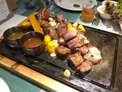 田园澳洲骰子牛肉-蜜桃花开·中西融合菜E&W(南长街店)