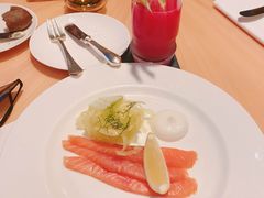 橡木烟熏三文鱼-迪拜帆船酒店海底餐厅