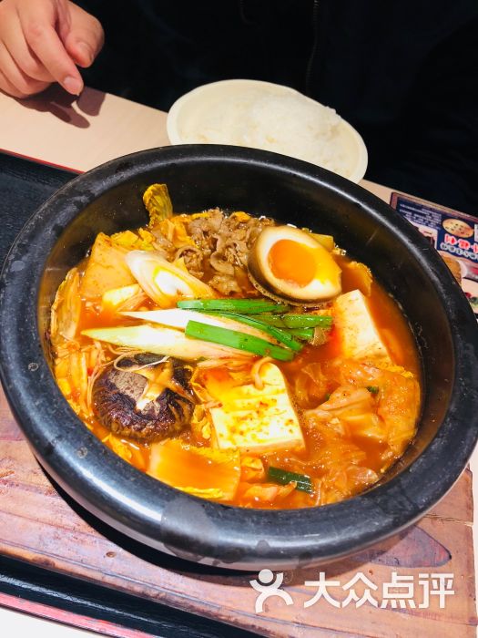 味千拉面(上海凯虹店)泡菜肥牛肉豆腐锅蛮图片 - 第8张