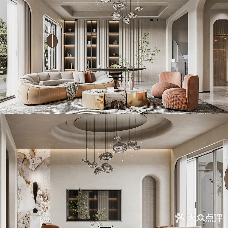 缪斯设计｜350㎡艺术奢宅，精致有品位的唯美情调