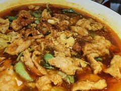 水煮肉片-金豆角砂锅焖面(安贞店)