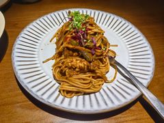 黑椒牛柳意大利面-本处·素食·融合料理(南油店)