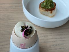 青椒沫煎带子-杭州柏悦酒店·潮餐厅