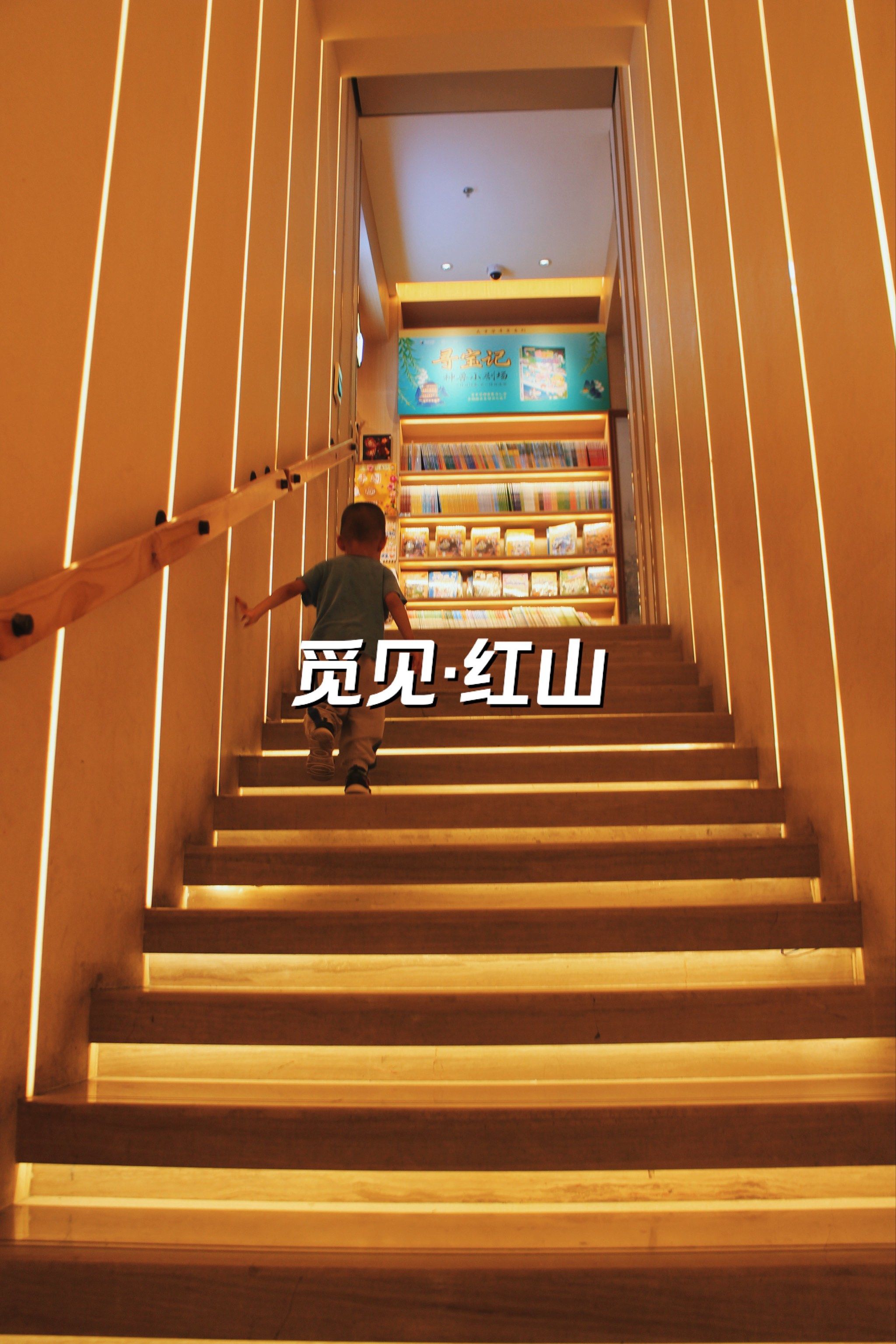 深圳红山觅书店,时光走廊带娃穿越时空!
