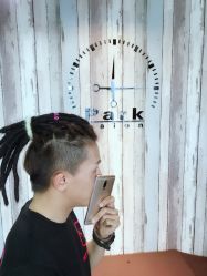 -Park Salon脏辫羽毛接发