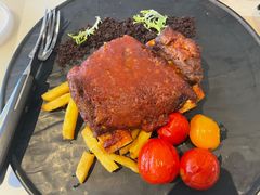 果木熏烤猪肋排-港丽餐厅(高德置地店)