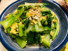 虾皮鸡蛋小白菜-那家小馆•北京菜•烤鸭(中关村店)