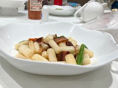 杭椒腊肉炒藕带-上海年代(水上东路店)