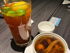 茶树菇炖鸡汤-鹊玥·粤菜小馆(汇智国际商业中心店)