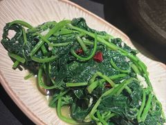 炝炒地瓜叶-山石榴·贵州菜(丰盛里店)