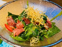 获奖的菠菜培根沙拉-有喜屋·日料·居酒屋(旭辉广场店)