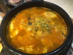 海鲜豆腐汤-老炉家木炭烤肉(长江国际店)