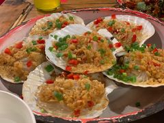 蒜蓉蒸扇贝-夹夹大·蟹蟹大排档(财富又一城店)