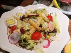 拌蔬菜-明洞阿姨·韩式酱蟹烤肉·创意料理(三元桥店)