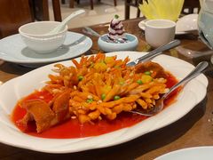 松鼠桂鱼-福慧慈缘素食餐厅(王府井店)