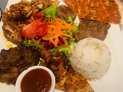 宫廷烤肉拼盘-伊斯坦布尔土耳其清真咖啡餐厅